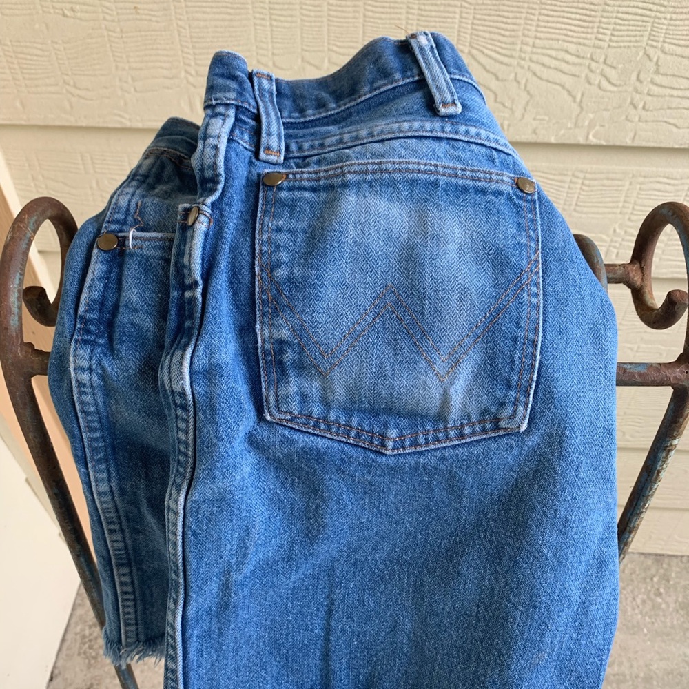 Vintage wrangler cut-offs